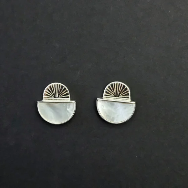 Luna Bloom Studs
