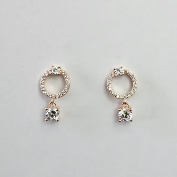 Diamond Eclipse Earrings