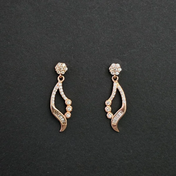 Dangle Leaf Earrings