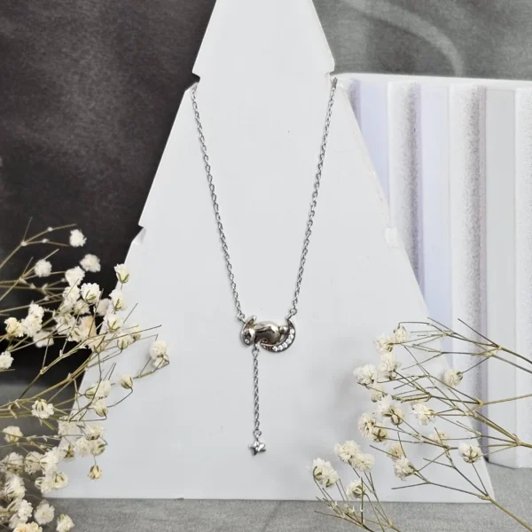 Hopping Bunny Necklace