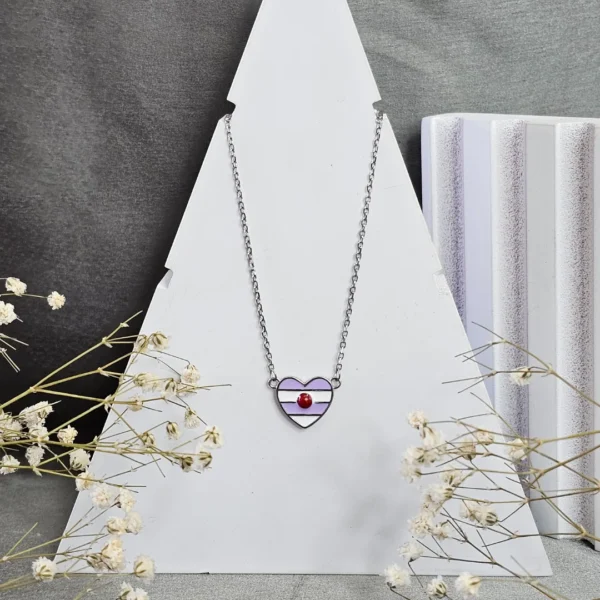 Cherry Heart Necklace