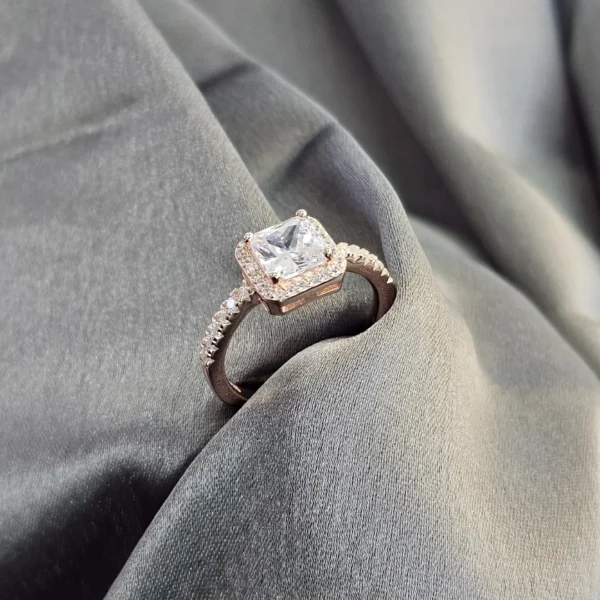 Princess Cut Solitaire Ring