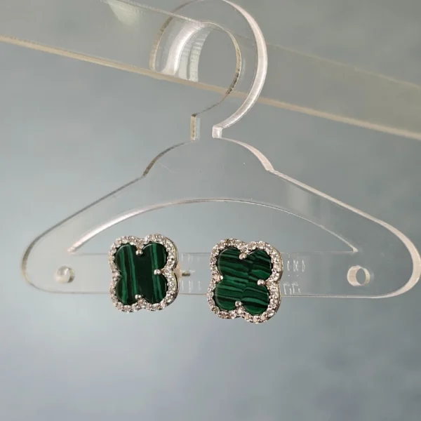 Clover Studs Earrings - Image 2