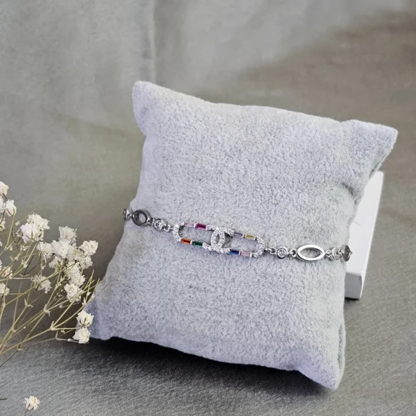 Rainbow Links Bracelet