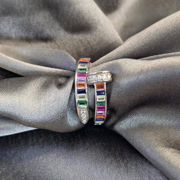 Rainbow Band Ring