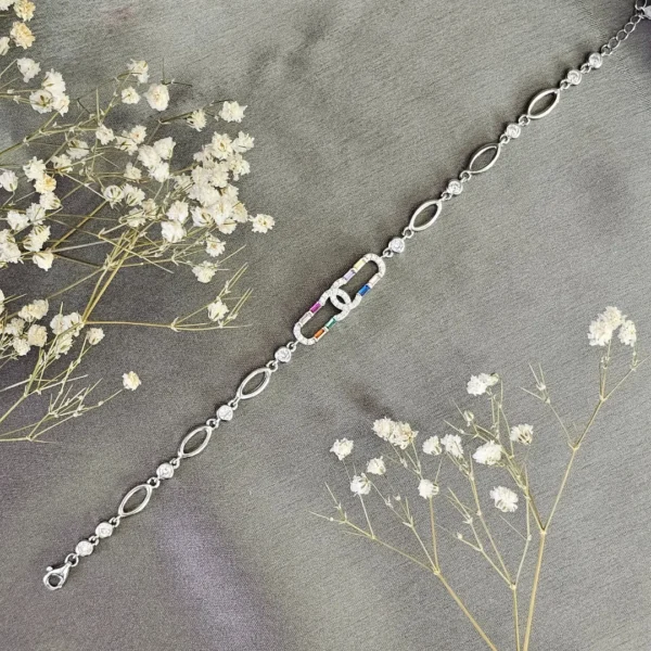 Rainbow Links Bracelet - Image 2