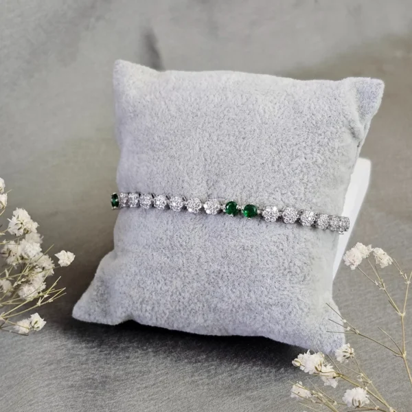 Emerald Link Bracelet