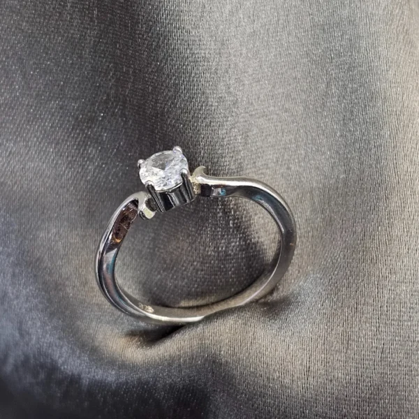 Subtle Solitaire Ring
