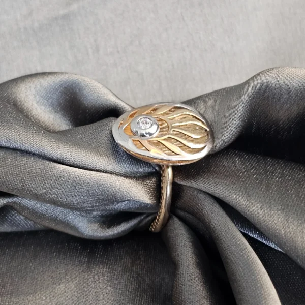Diamond Fire Ring