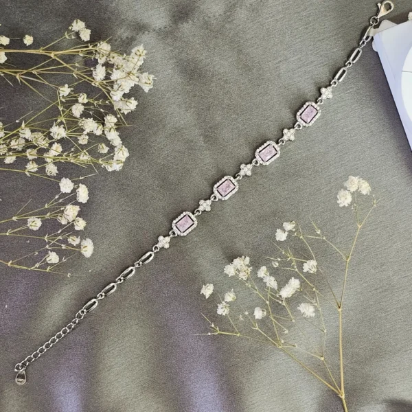 Rose Crystal Bracelet - Image 2