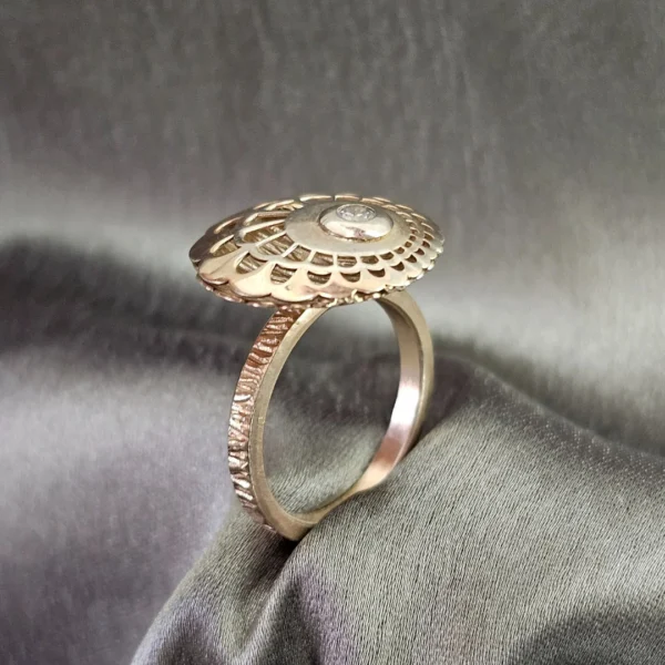 Golden Halo Ring - Image 3