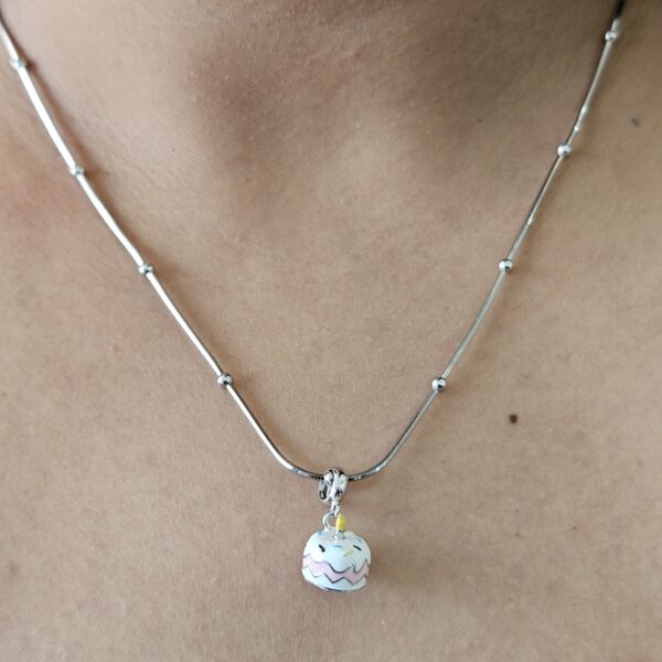 Mini Cake Charm Necklace