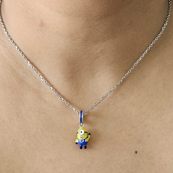 Happy Minion Charm Necklace