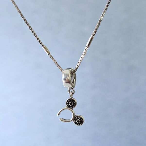 Mickey Charm Necklace - Image 2