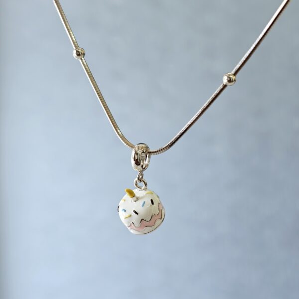 Mini Cake Charm Necklace - Image 2