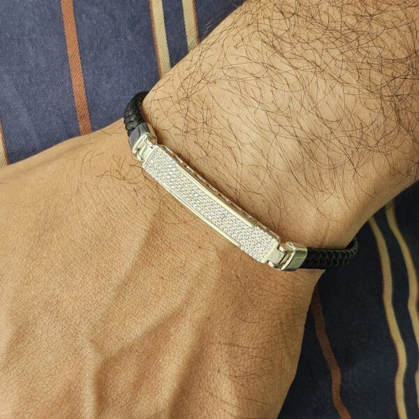 Sleek Leather Bracelet