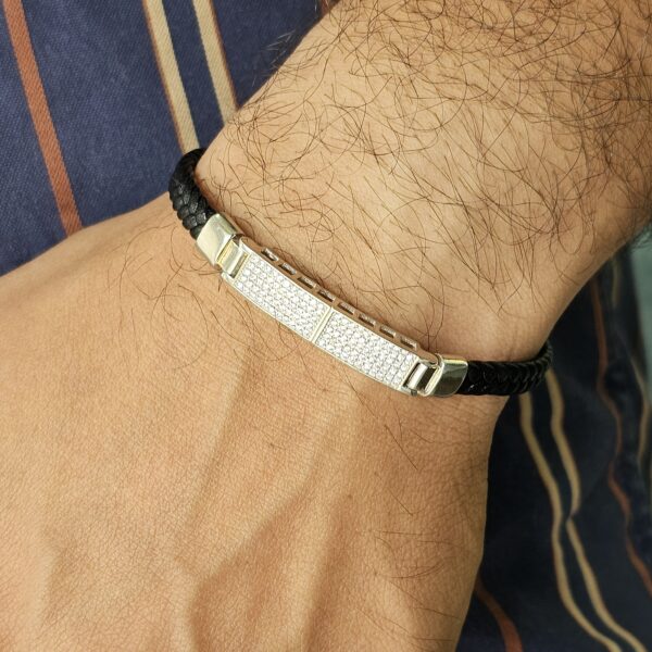Regal Leather Bracelet
