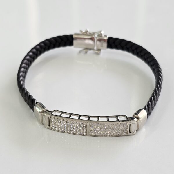 Luxe Leather Bracelet - Image 2