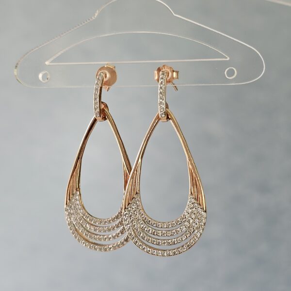 Elegant Loop Earrings - Image 2