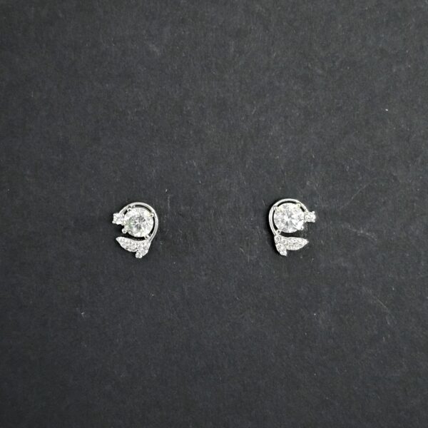 Diamond Curl Earrings