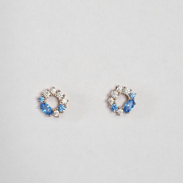 Blue Sparkle Earrings
