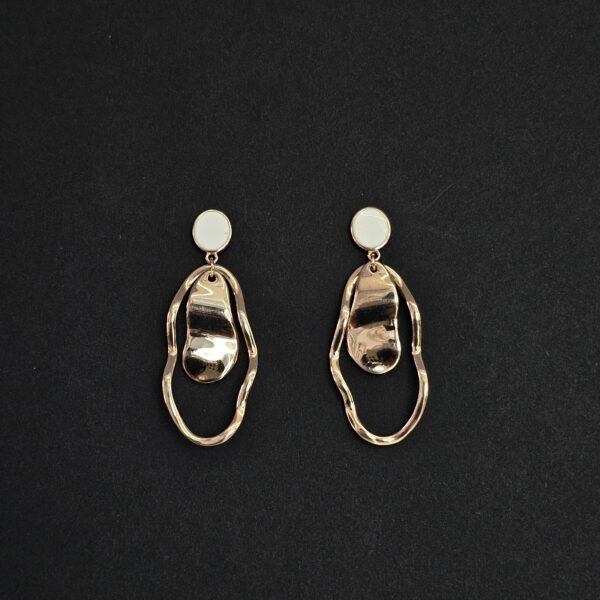 Abstract Loop Earrings