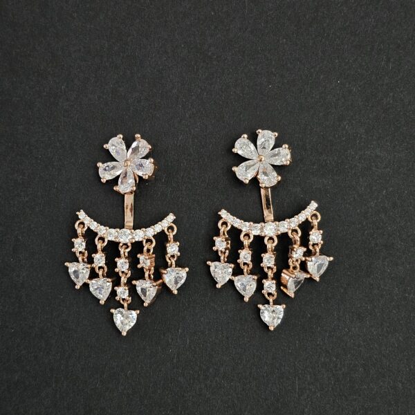 Floral Dangler Earrings