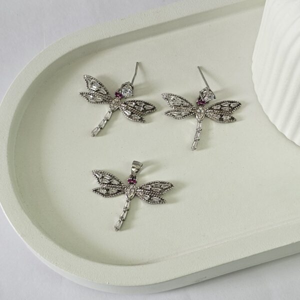 Butterfly Pendant Set