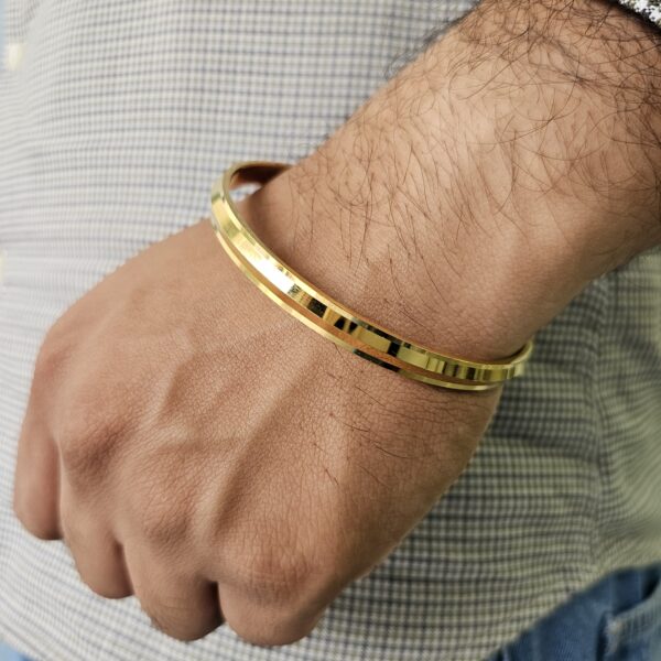 Gold Plated Punjabi Kada