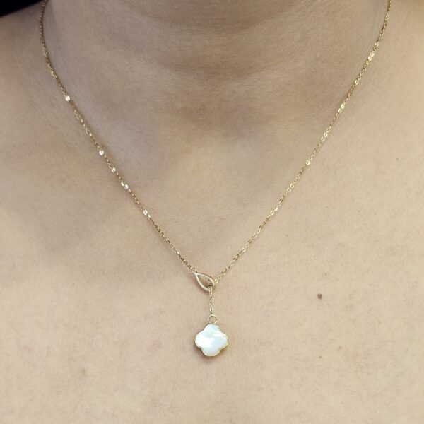 White Clover Necklace