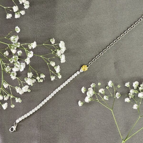 Sunlit Tennis Bracelet - Image 2
