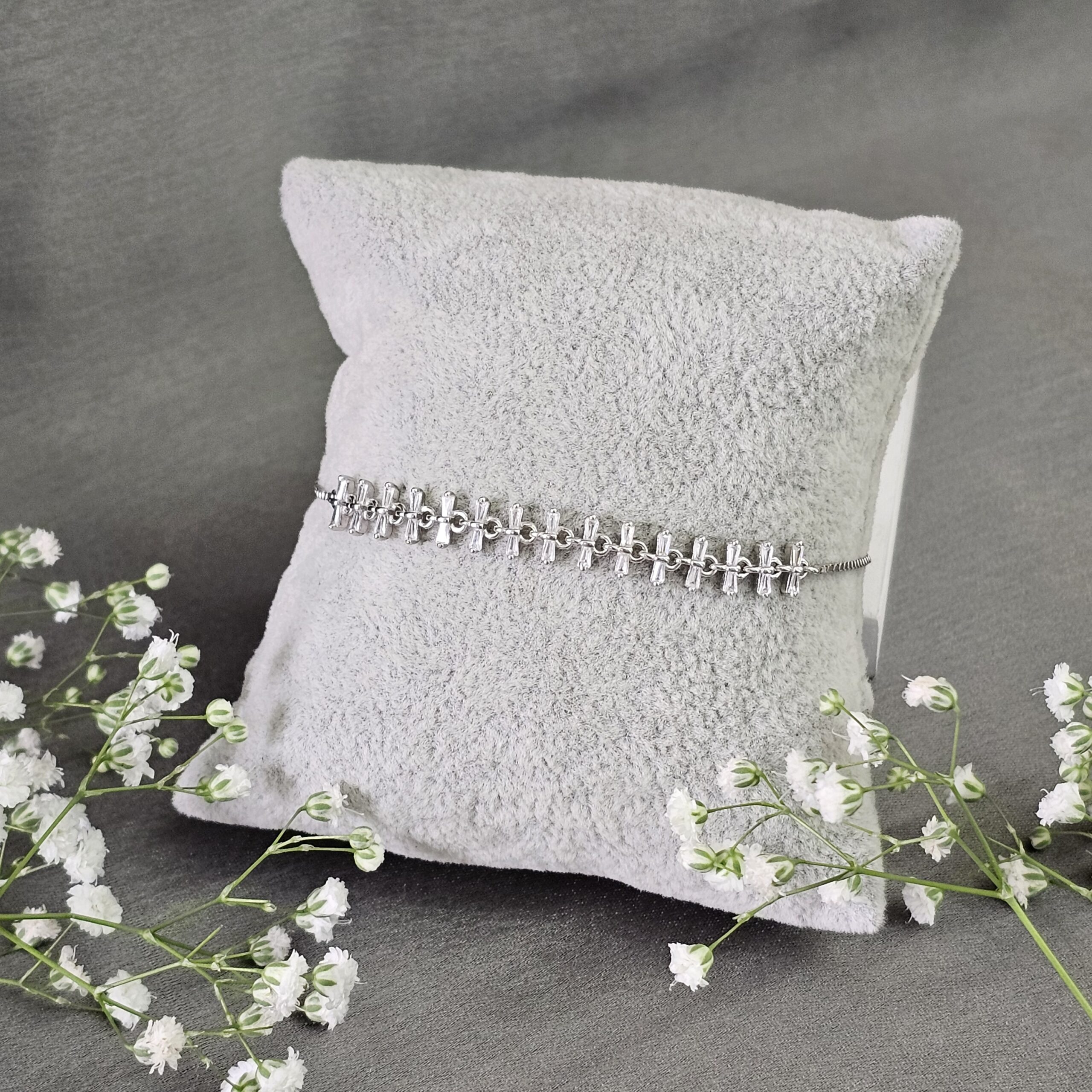 Symmetrical Diamond Bracelet