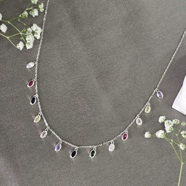 Rainbow Charms Necklace Set - Image 2
