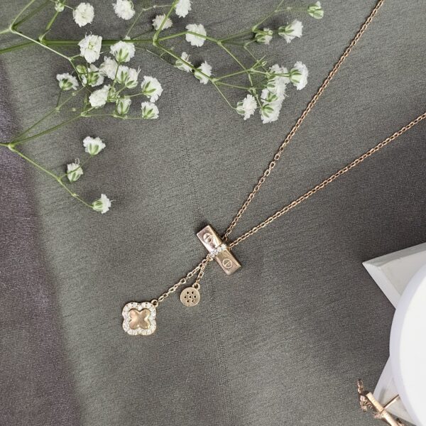 Clover Necklace Set - Image 2